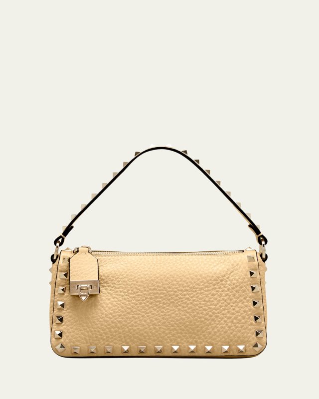 Rockstud Calfksin Small Shoulder Bag